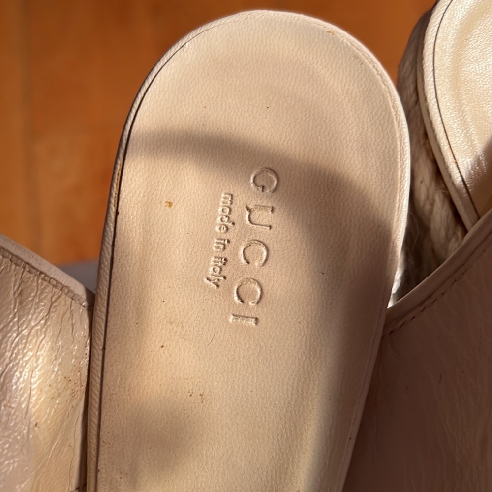 Gucci wedges Sz 8,5 - Picture 5 of 6